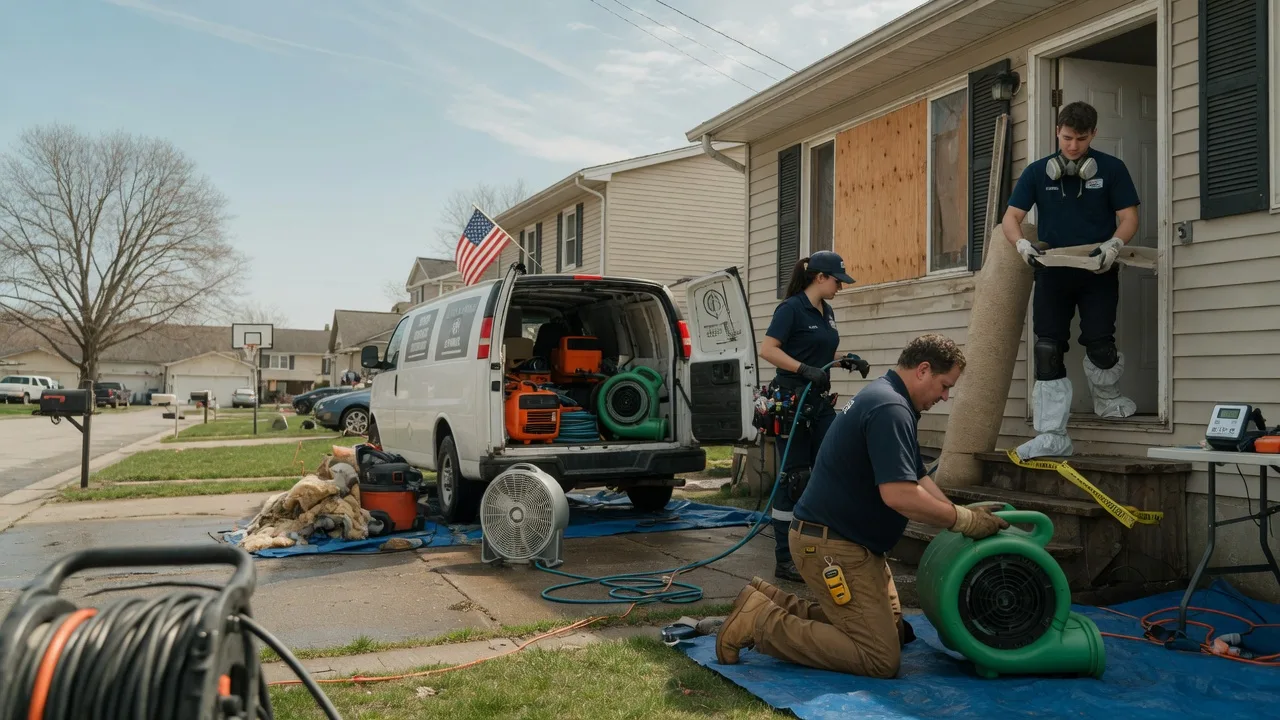 Water Damage Restoration in Carriere, MS near me